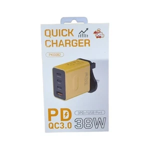 38W Netzteil Stecker USB-C Schnell Ladegerät für Apple iPhone Samsung - Universal - Bild 1 von 11