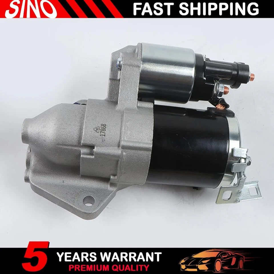 Starter Motor 17868N 31200-RDJ-A01 Fit For Acura MDX V6 3.5L 2003 2004 2005 2006 - Image 1 of 4