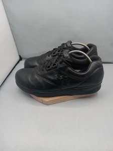 SAS Free Time Black, Women's Walking Shoes Comfort Sz 9.5 N Scuffs White Line - Picture 1 of 17