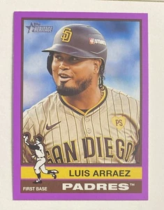 2925 Topps Heritage Light Purple Luis Arraez - Picture 1 of 1