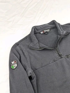 DragonWear FR Felpa Uomo Grande Nera GATTO 3 ARC 28 Pullover Made in USA - Foto 1 di 8