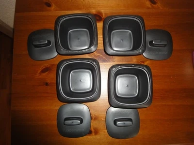 Tupperware Ultra PRO Auflaufformen Set (4) Gartöpfchen Backform H34 250 ml - Bild 1 von 4