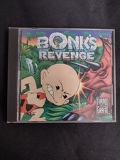 Bonk's Revenge (TurboGrafx-16, 1991) TG16 HuCard + Manual Tested