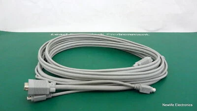 HP J1463A 12 Ft. (3,66 M) KVM Switch Kabel (VGA & PS/2 Anschlüsse) 184661-0002 - Bild 1 von 4