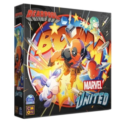 Deadpool Marvel United Board Game CMON NIB - Image 1 of 4