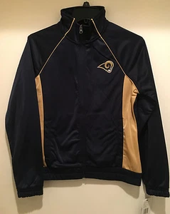 Los Angeles RAMS Damen Trainingsjacke von G-III - NFL Lizenziert - Bling RAMS Logo - Bild 1 von 11