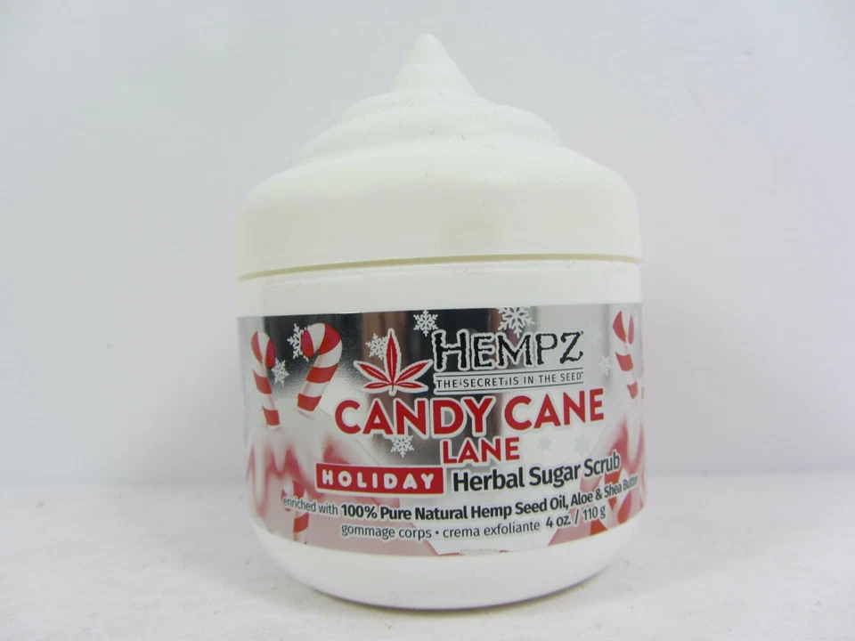 HEMPZ CANDY CANE LANE HERBAL SUGAR BODY SCRUB - Image 1 of 1