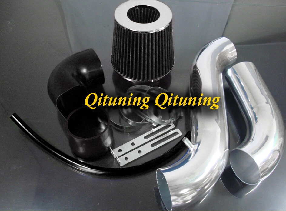 ЧЕРНЫЙ впускной комплект холодного воздуха + фильтр для 2006-2010 Dodge Charger 3,5 л V6 - Изображение 1 из 1