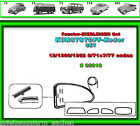 VW Beetle Guma tarczowa Listwy ozdobne Chrom Keder 4 szt. 12/1300/1302 8/71-77 # 316 