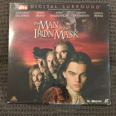 Laserdisc - The Man In The Iron Mask. DTS. New. Sealed. - Image 1 of 3