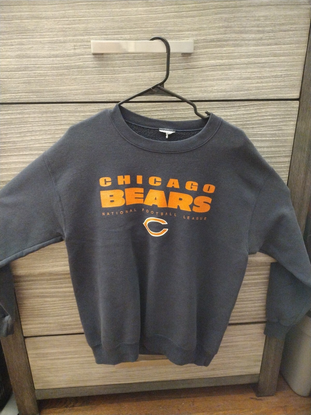 chicago bears sweater mens size medium 