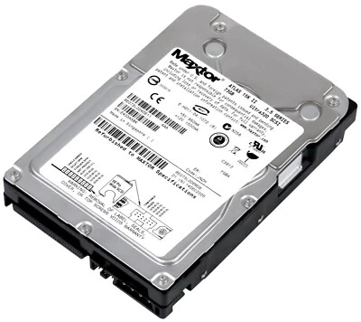 Hard Drive Maxtor Atlas 15K II 8E073L0 73GB 15000U/Min 8MB SCSI U320 3.5 " Inch - Image 1 of 3