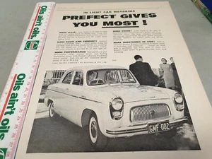 1957 FORD  PREFECT Australian Sales  Advert - Picture 1 of 1
