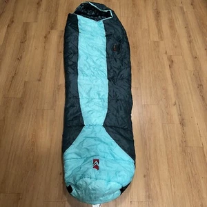 Alpine Design Sierra 20 Degree Women RH Zip Mummy Sleeping Bag Green Color Warm - Picture 1 of 16