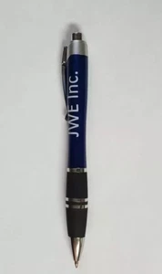 Pen; 1 Metal & Plastic, "black ink" Retractable Ballpoint Pens, by JWE Inc.  - Picture 1 of 2