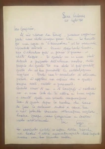 Mario Tozzi Autogrammbrief - Bild 1 von 1