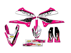 2008-2020 KLX 250 13 FLY Pink Senge Graphics Kit Compatible with Kawasaki - Picture 1 of 10