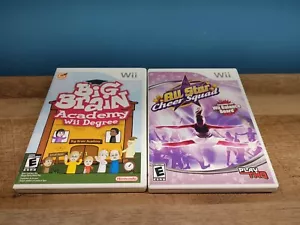 LOT 2 NINTENDO WII GAME WITH MANUAL TESTED FREE SHIPPING - Picture 1 of 3