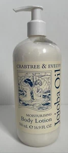 CRABTREE & EVELYN JOJOBA OIL MOISTURISING BODY LOTION 16.9 OZ. NEW DISCONTINUED - Picture 1 of 4
