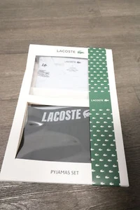 Lacoste Herren Pyjama Set Blau Schwarz Gr.S Neu  - Bild 1 von 3