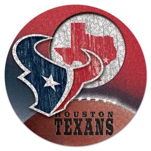 NFL Houston Texans rundes Puzzle Puzzel Football 500 Teile pcs 51cm - Bild 1 von 1