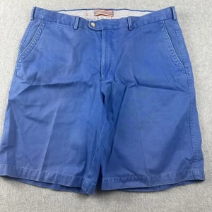 Peter Millar Shorts Mens 34 Blue Chino Golf Casual 9” Preppy Pima Cotton - Picture 1 of 9