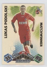 2010-11 Topps Match Attax Bundesliga Matchwinner Lukas Podolski #369