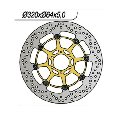 FRONT BRAKE DISC NG 1060 CAGIVA MITO 125 1990-2010 - Image 1 of 3