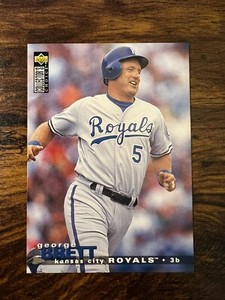 1995 Upper Deck Collector's Choice - #49 George Brett. Kansas City Royals Legend