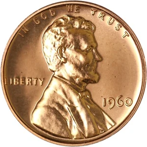 1960 P / 1C / ROLL 50 COINS / LINCOLN MEMORIAL LARGE DATE BU TO "GEM" / Awesome - Picture 1 of 6