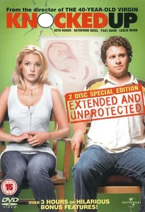 Knocked Up (2007) DVD, Seth Rogen, Katherine Heigl, Paul Rudd [Region 2,4,5,6] - Picture 1 of 2