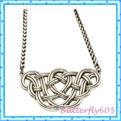 Collar Brighton Interlok Unity Collar Plata Celta Nuevo sin Etiquetas $78 Foto 1 de 4
