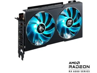 PowerColor Hellhound Radeon RX 6600 8GB GDDR6 PCI Express 4.0 ATX Video Card - Image 1 of 4