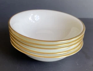 Wedgwood Saturn C2169 Susie Cooper Bone China England Cereal Bowl Set Of 5 - Picture 1 of 4