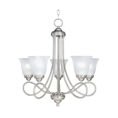 Maxim Lighting 5 Light Chandelier 11044MRSN Satin Nickel - Image 1 of 2
