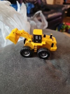 Plastic Digger Vehicle Front Loader Yellow- Broken Piece - Picture 1 of 9