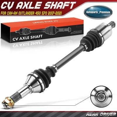 Rear Left CV Axle Assembly for Can-Am Outlander 450 570 17-21 L MAX 450 Max 570 - Image 1 of 4