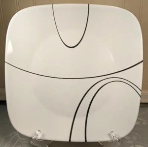 Corelle "Simple Lines"~ 10.5" ~Dinner Plate~Made in USA - Picture 1 of 4