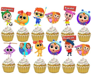 CUPCAKE CAKE TOPPER BIRTHDAY SUPPLIES DECORATION THEME IDEA FAVOR LIGHT - Picture 1 of 6