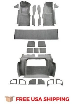 FITS 1978-1979 Chevrolet Corvette Complete with 3 Compt Doors Cutpile Carpet - Image 1 of 4