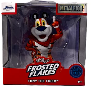 Modellino pressofuso Jada Metalfigs Kellogg's Frosted Flakes Tony the Tiger NUOVO NUOVO CON SCATOLA - Foto 1 di 4
