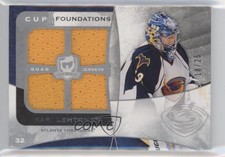 2008-09 Upper Deck The Cup Foundations Quad Jerseys /25 Kari Lehtonen #CF-KL