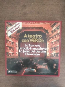 A TEATRO CON VERDI.BOX DIECI VINILI PER QUATTRO OPERE - Foto 1 di 11