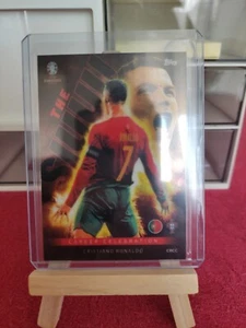 Euro 2024 Match Attax CRCC - Cristiano Ronaldo Ultra-Rare (1 in 500 Booster) - Bild 1 von 2