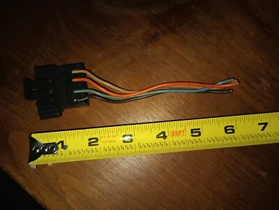 GMC S15 1994-1997 Jimmy Blazer S10 Sonoma HVAC ventilador control interruptor conector Foto 1 de 4