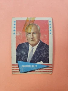 1961 Fleer Baseball Greats Warren C. Giles #33 - Bild 1 von 2
