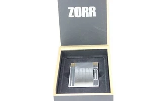 Feuerzeug, Lighter ZORR, (Gas) Chrom mit Reibrad-Feuersteinzündung - Etui, Neu - Bild 1 von 6