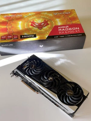 SAPPHIRE NITRO+ Radeon RX 6700 XT 12GB GDDR6 Scheda Video Grafica - Immagine 1 di 3