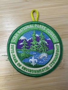 Patch BSA Boy Scouts 2012 Utah Consiglio dei Parchi Nazionali - Foto 1 di 2