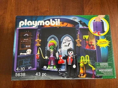 Playmobil 5638 Casa Embrujada Playbox, nuevo en caja, Frankenstien y Drácula Foto 1 de 4